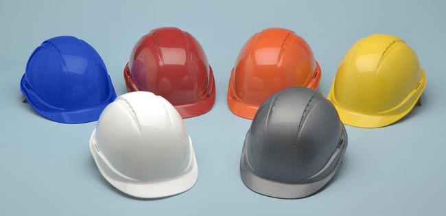 casco de seguridad industrial